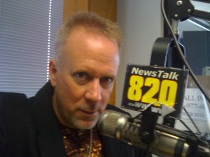 Michael Lange OD hosting talk show "Ask the Dr"